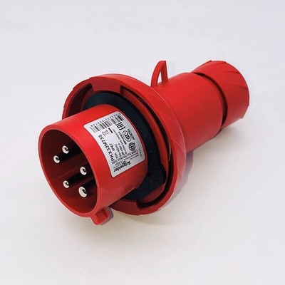 PKX32M735 industrial plug 380.415V, 32A,  3P+N+E,  IP67,  red *vv