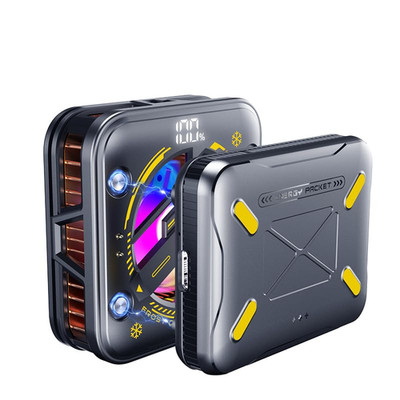 Magnetic Phone Cooler with Battery,Rechargeable Wireless Cooling Fan for Iphone/
