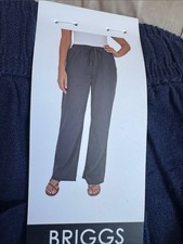 Briggs New York navy Straight Leg Pull-On Pants