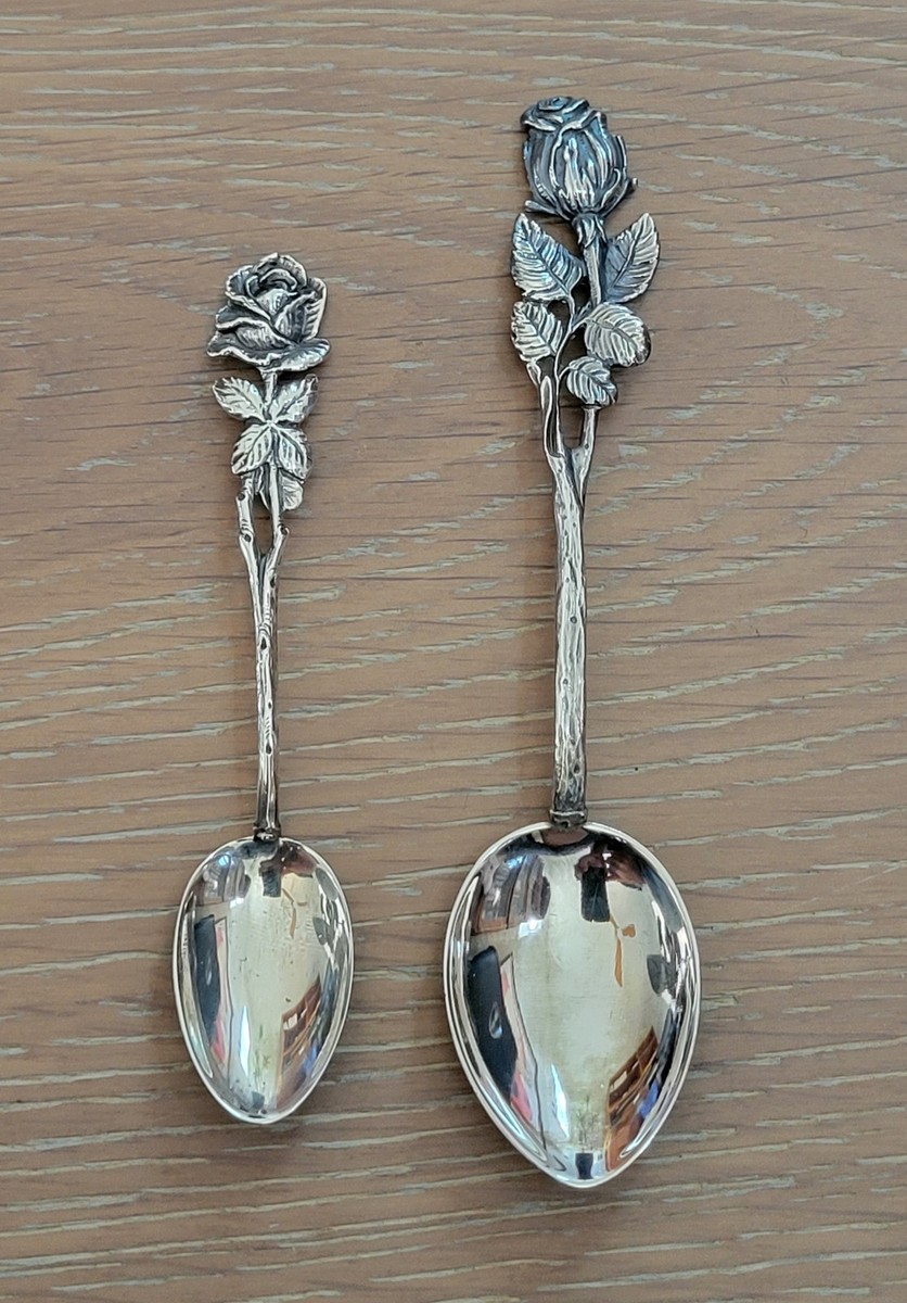 2 Vintage Sterling 925 Christoph Widmann Spoons | eBay