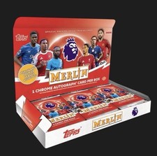 Topps Merlin Premier League 2026 Sapphire Hobby Box Pre-Order New Sealed