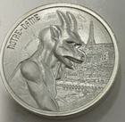 2 Troy oz Intaglio Mint Gargoyle Type I .999 Fine Silver Round