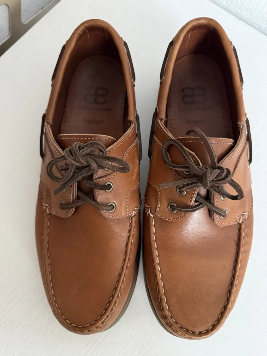 Keen Brown Leather Boat Shoes Mens 10 D Moc Toe Casual Deck Shoes 607379 Amazon.com: Dockers Men main image 4