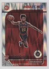 2019 Panini NBA Hoops Premium Stock Rookie Variation Flash Prizm Cam Reddish 1md