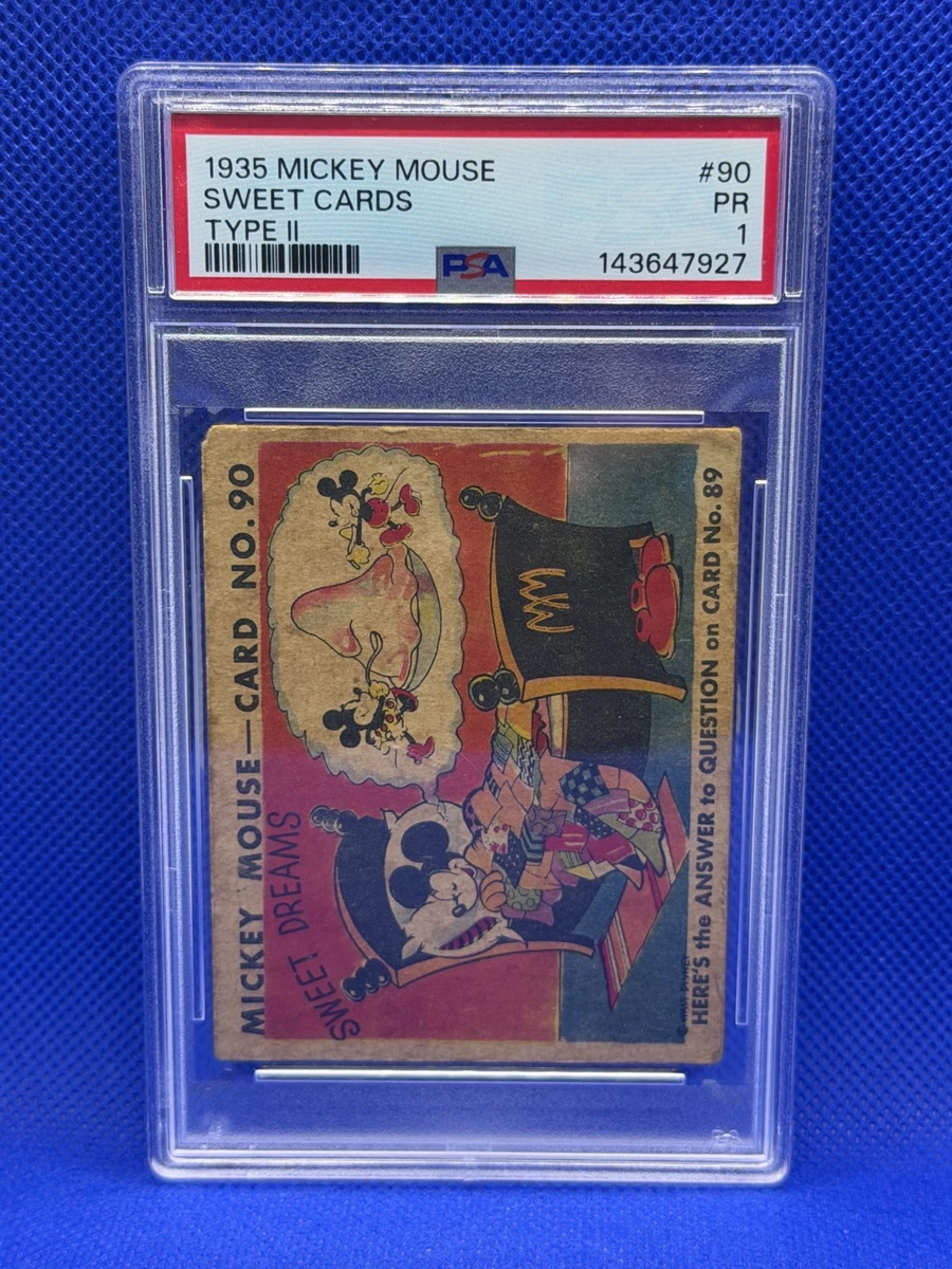 Mickey Mouse (R89) Collectable Trading Cards with Vintage for sale
