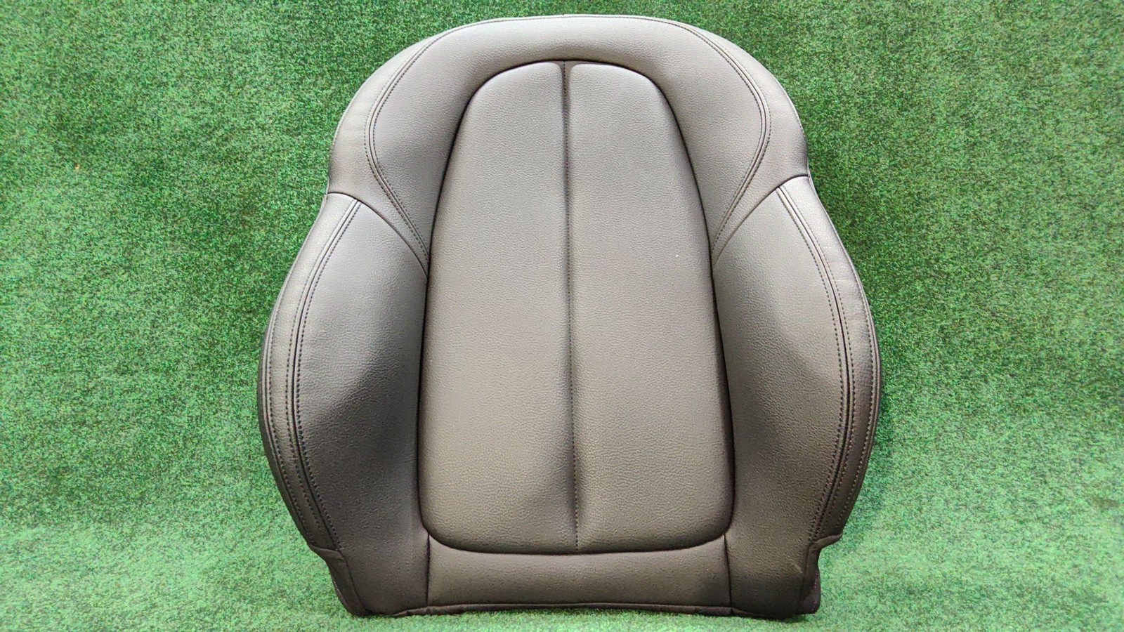 2016-2022 BMW X1 Front Right Backrest Seat Vinyl Sensa Tec Black OEM 52107374634