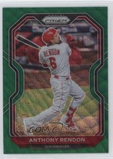 2021 Panini Prizm Tier III Green Wave Prizm Anthony Rendon #245 1fa0