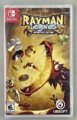 Rayman Legends Definitive Edition Nintendo Switch Ubisoft Physical Card Ver  OOP