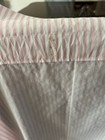 Croscill~Pink~White Stripe Ticking~Balloon Shade~Gathered Curtain~Sweet! — photo 7