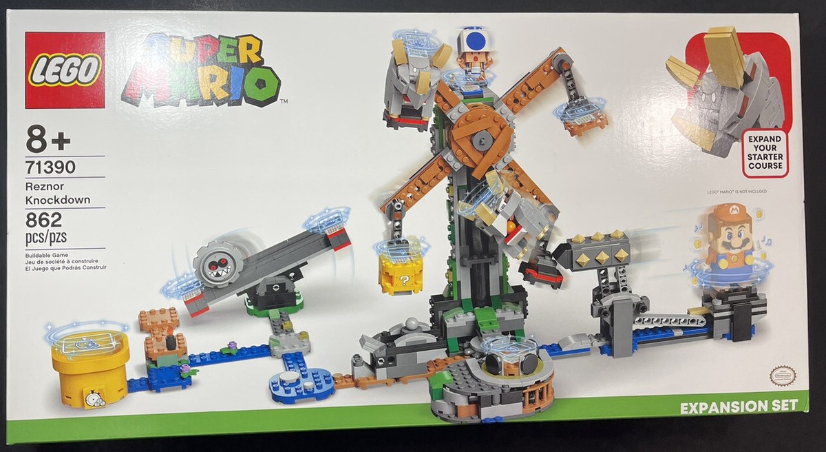 Lego Super Mario Expansion Set 70390 [ Reznor Knockdown ] NEW | eBay