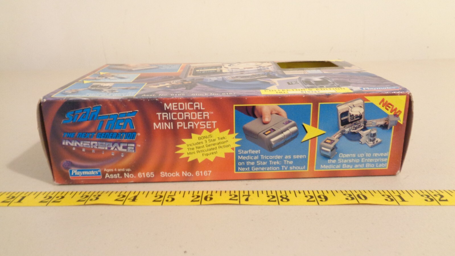 Star Trek TNG Innerspace Medical Tricorder Mini Playset 6167 Playmates