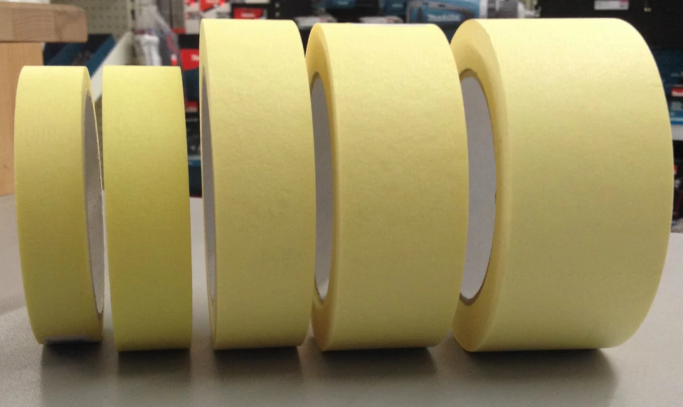 MARKENLOS ab ca. 0,014€/m Profi Malerkrepp Krepp Klebeband Kreppband Abklebeband wählbar