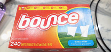 Bounce Dryer Sheets Laundry Fabric Softener, Outdoor Fresh Scent, 240 Count New