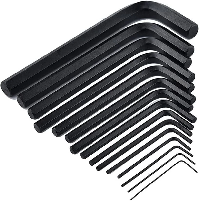 Allen Wrench Hex Key Set, 30pcs SAE Metric Combination Repair Kit NEW - Image 2 of 4