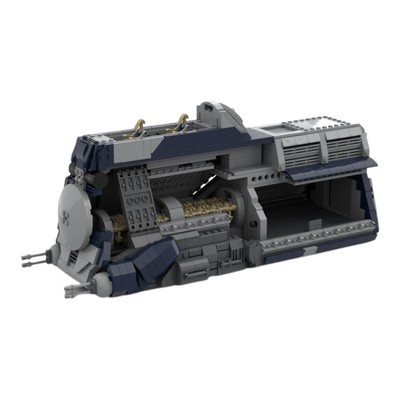 Custom MOC-106325 Tech Multi-troop transporters Vehicle Model (1866 Parts）