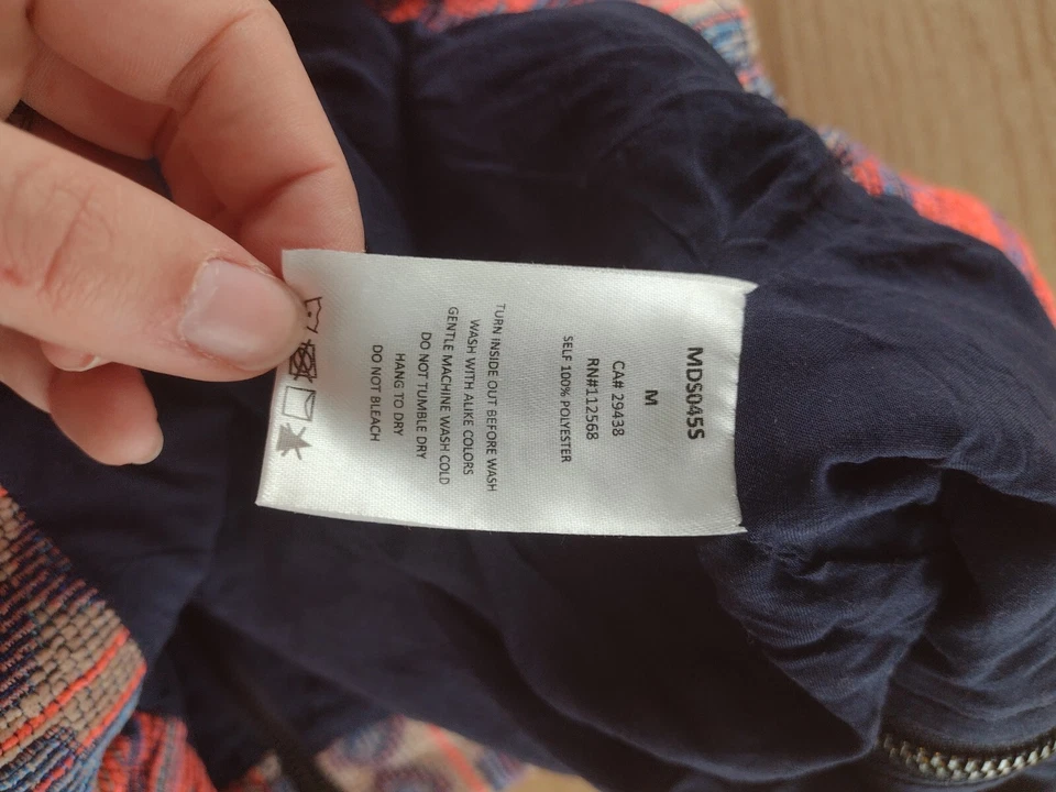 Falda Miss Me Talla M Rosa Sobre la Rodilla Lápiz Algodón Foto 4 de 4