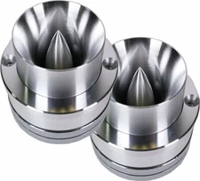 2P 1" Titanium Super Silver High Compression Loud Bullet Tweeter 600Watts 4-8OHM