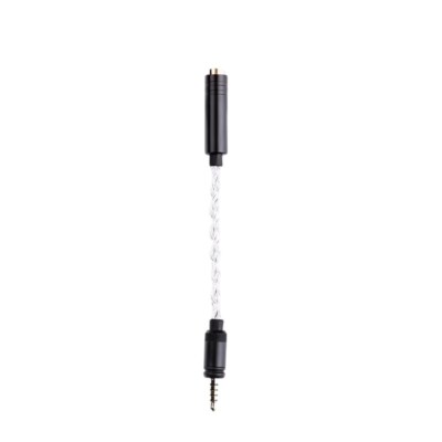 3.5mm male to 4.4mm female balanced audio cable adapter For