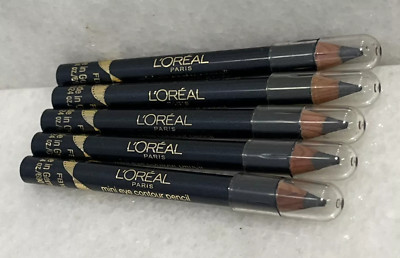 5 L'oreal Mini Eye Contour Pencil Eyeliner - Grey Gazer - 0.024oz Germany HTF 