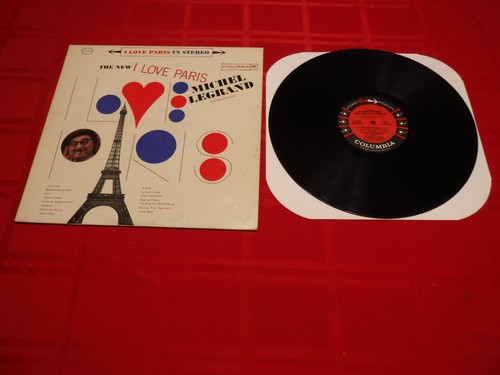 Michel Legrand The New I Love Paris 1961 LP Jazz Columbia CS 8440 Love Spring - Imagen 2 de 8