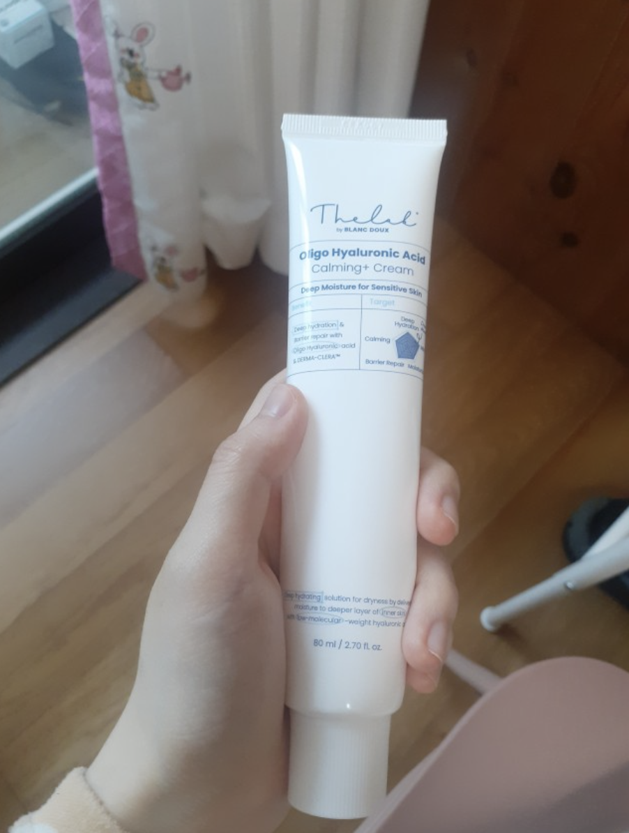 Blanc Doux The Lab Calming+ Cream 80ml with Hyaluronic Acid for Moisture