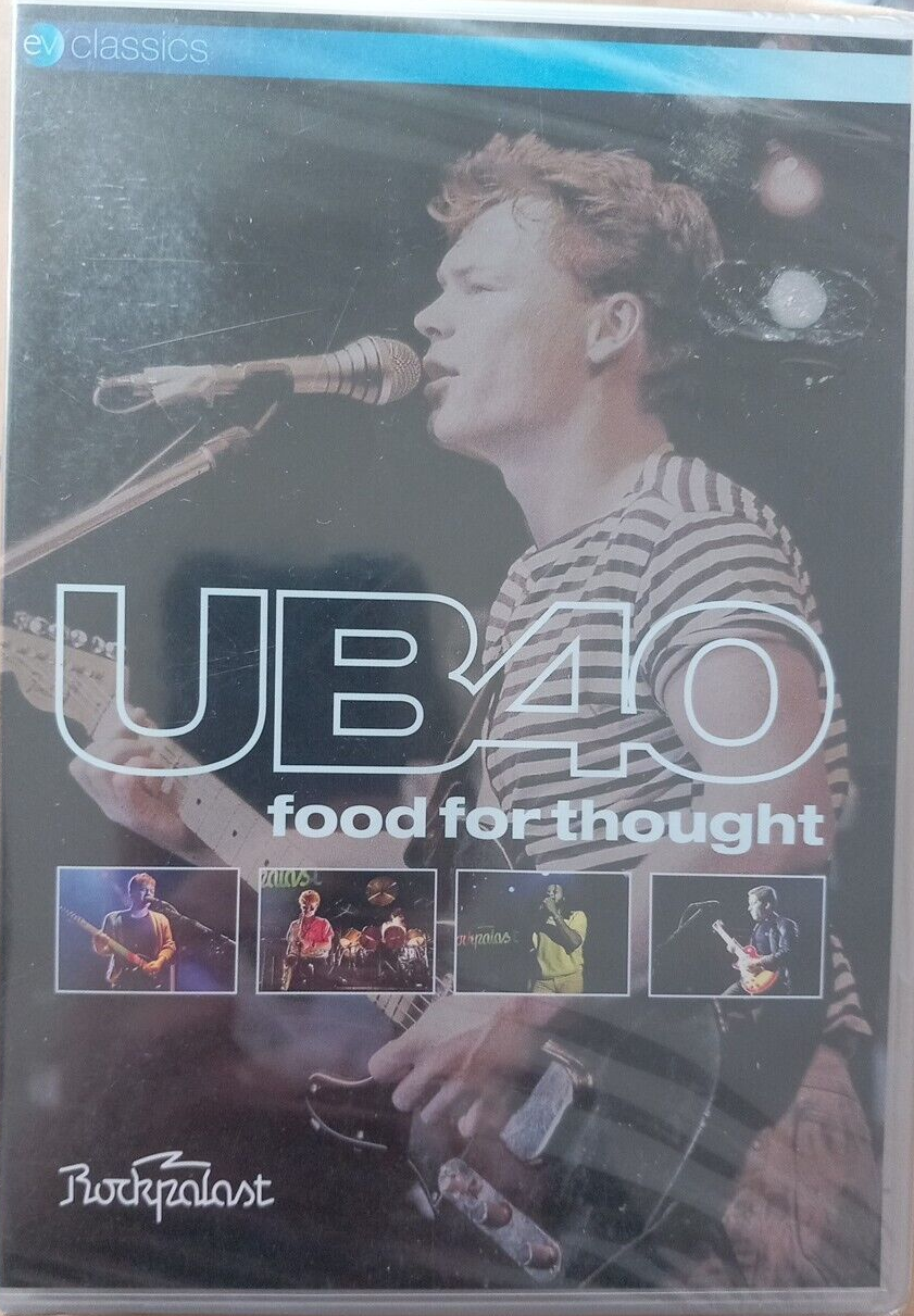 DVD UB40 Food For Thought Eagle Rock 2009 Nuovo Sigillato