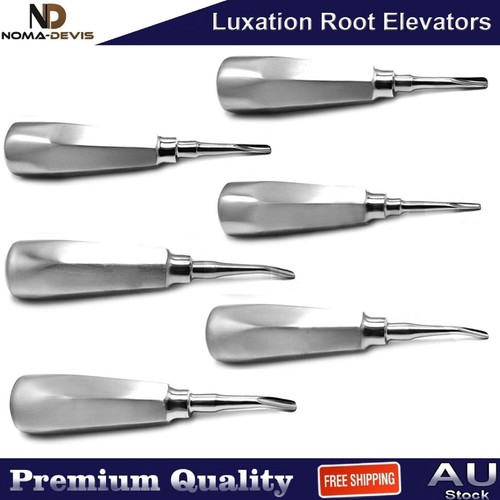 6PCS Luxation Elevators Tooth Root Extraction Instrument Oral Surgery Instrument - Picture 3 of 4