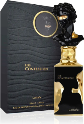 Lattafa His Confession EDP 100ml   Herrenparfum   Oud Amber Duft   Neu & OVP