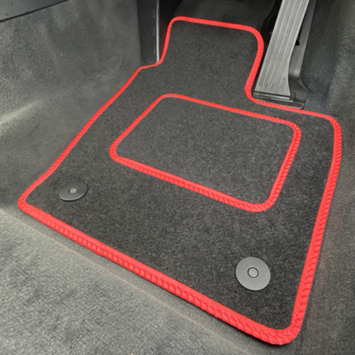 Fits Peugeot 3008 Car Mats (2017 2021) Tailored Black Carpet eBay