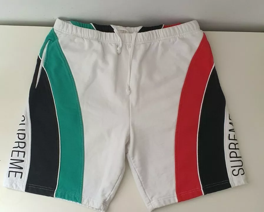 SS20 Supreme Milan sweat blanc taille M Medium short sweat short 