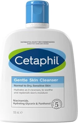 Cetaphil Gentle Skin Cleanser - 118 Ml_Fast Delivery_Same Day Dispatch