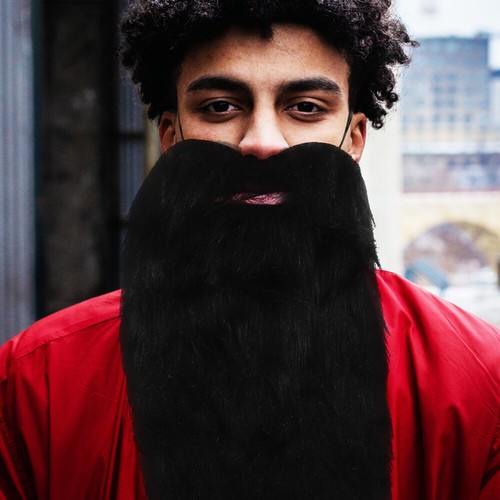 Halloween Schnurrbart Kostüm Cosplay soldes Moustaches Gesicht Make-Up Gefälschte Bart
