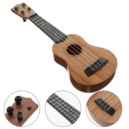 Bass Guitar Toy Children Musical Toy Banjo Ukulele Small Ukulele - 第 10/12 張圖片