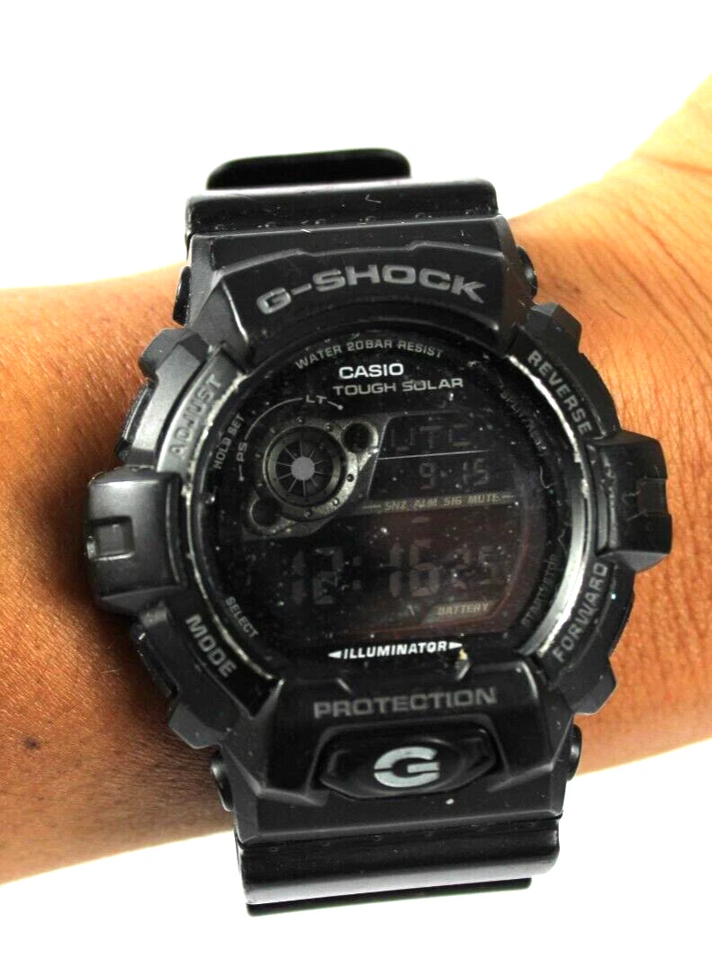 Casio G Shock Men s Solar Digital Watch 3269 GR 8900A Alarm Chronograph Working