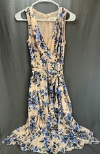 eliza j tan floral high-low tan dress zipper sale summer wedding discount -a224k