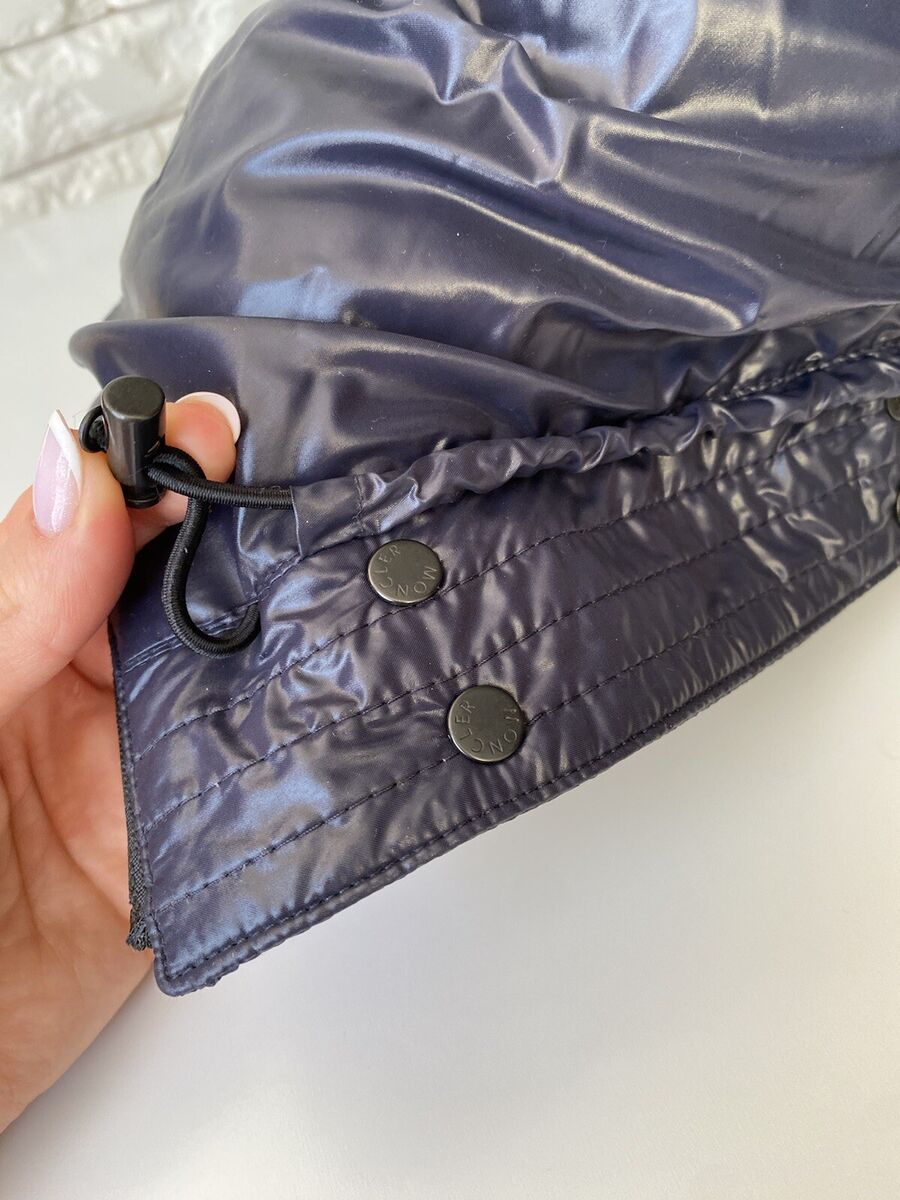 Moncler Hood Down Nylon Puffer Dark Blue Unisex | eBay Moncler Hood Down Nylon Puffer Dark Blue Unisex | eBay