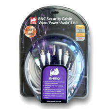 BNC Security Cable 100Ft. Video/Power/ Audio CCTV DVR