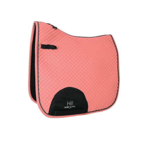 Vitesse Hy Pro Selle Tapis - Rose Avec Cordon Noir Binding - Modèle Pony