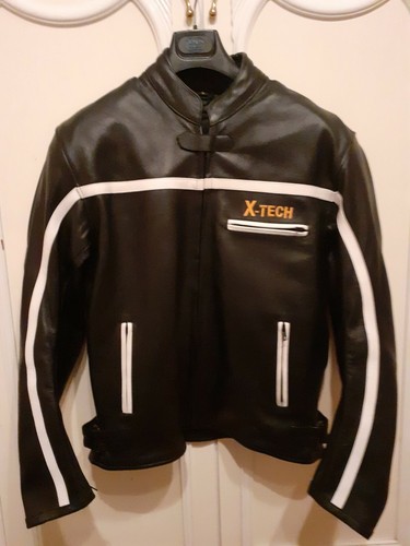 Giacca moto in pelle Moody x-tech Taglia L | eBay