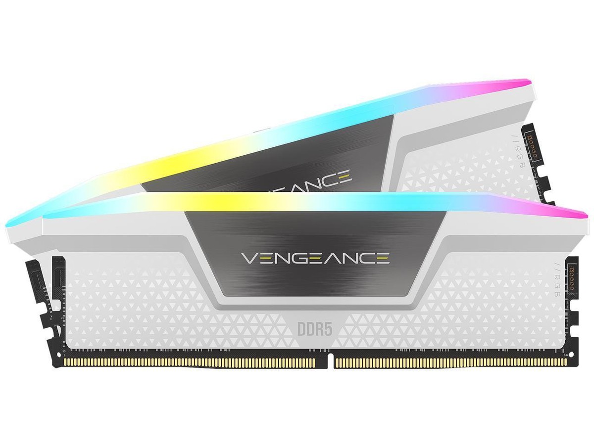 CORSAIR Vengeance RGB 64GB (2 x 32GB) 288-Pin PC RAM DDR5 6400