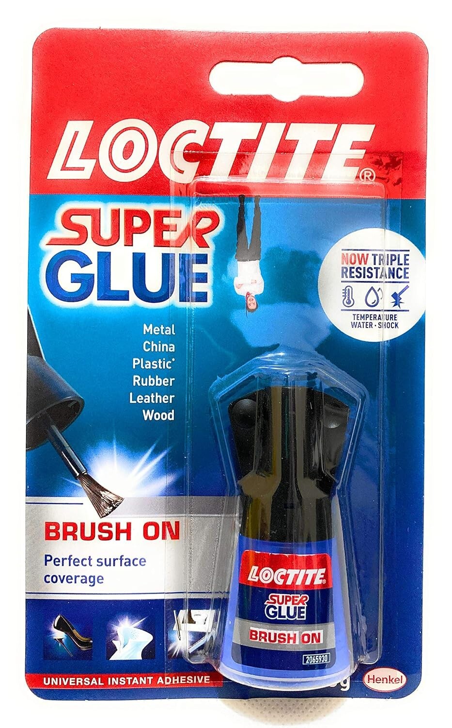LOCTITE Super Glue - Easy Brush-On Applicator - 5g Bottle Clear Instant