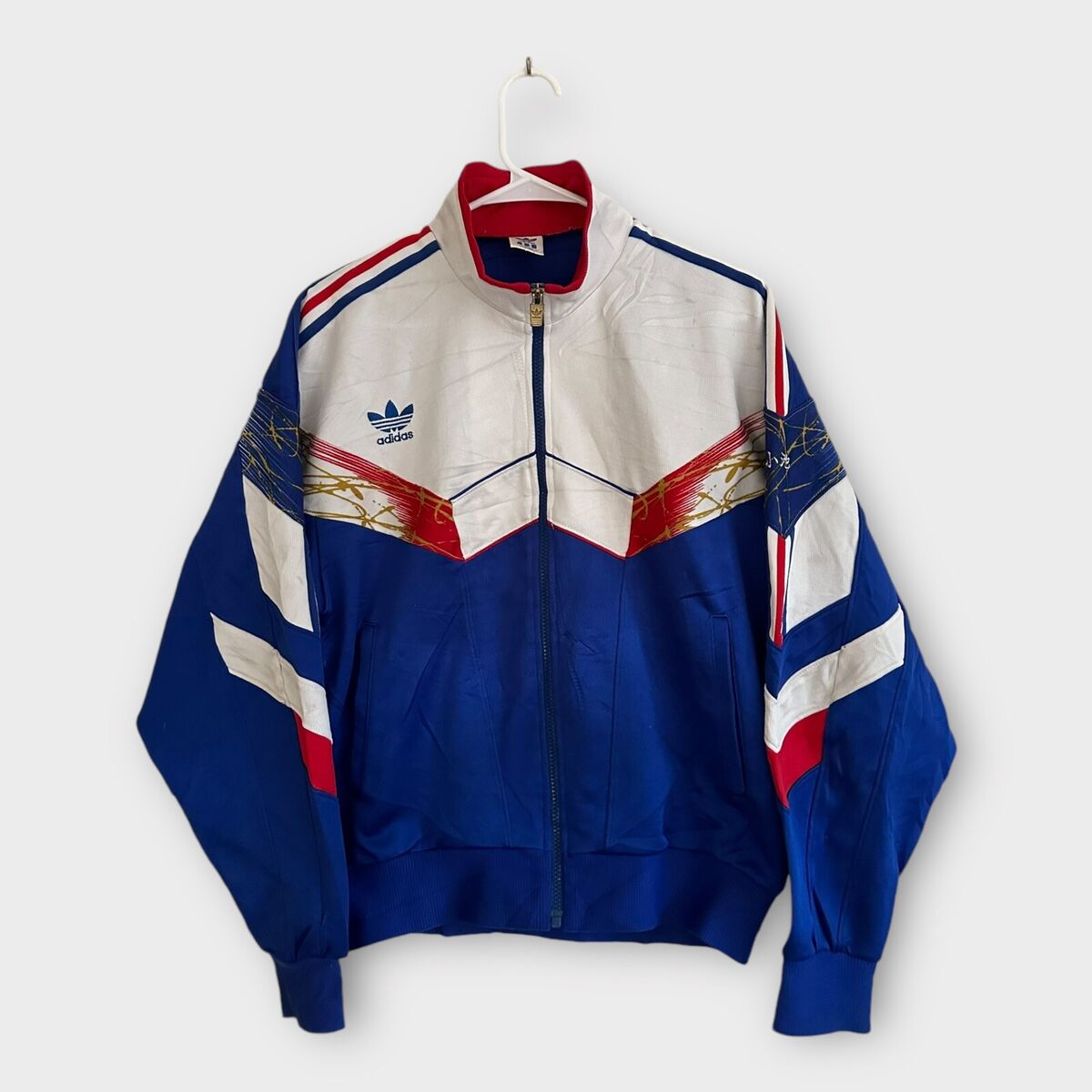 VINTAGE ADIDAS YOKOHAMA MARINOS FC JACKET SIZE JASPOO 98-6 VINTAGE ADIDAS YOKOHAMA MARINOS FC JACKET SIZE JASPOO 98-6