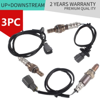 3PCS O2 Lambd Oxygen Sensors Upstream and Downstream For TOYOTA Camry ...