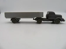 Vintage 50’s-60’s Gray Plastic Open Grain Hauler Trailer Truck