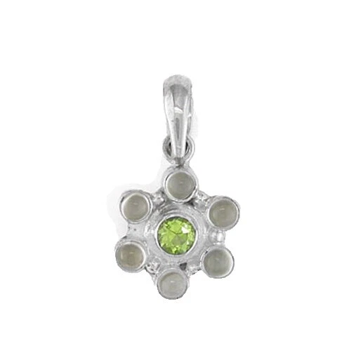 Peridoto Colgante Collares y colgantes hechos a mano
