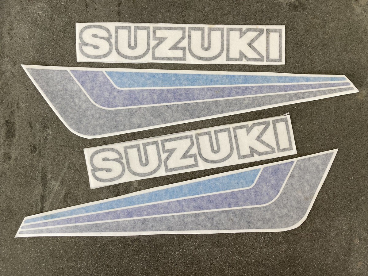 Suzuki DR250 1983 Tank Decal Set/ Sticker Kit | eBay