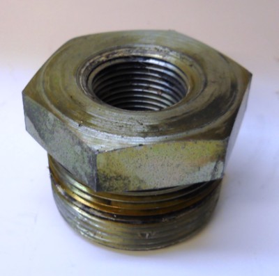 UNKNOWN BRAND, REDUCER BUSHING, MALE THREAD SIZE 3/4'', FEMALE THREAD SIZE 1/4''