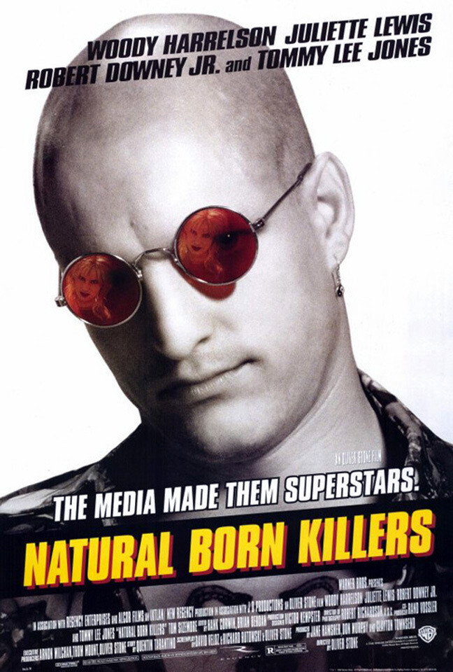 Natural Born Killers (1994) Movie Poster Version B, Original, SS