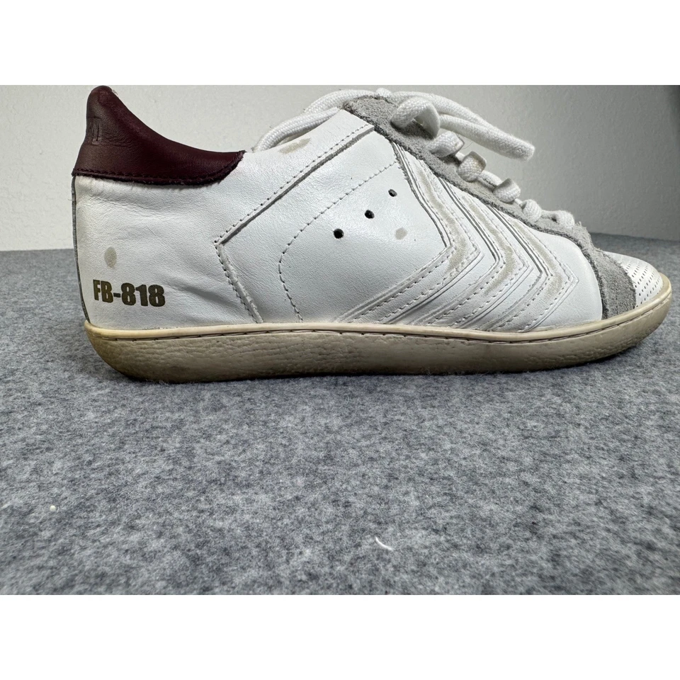 Zapatillas Freebird by Steven de cuero envejecido blancas FB 818 talla 10 Foto 4 de 4