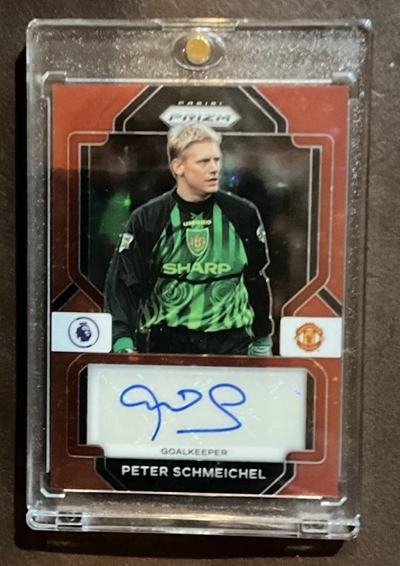Peter Schmeichel Soccer Sports Trading Cards & Accessories for